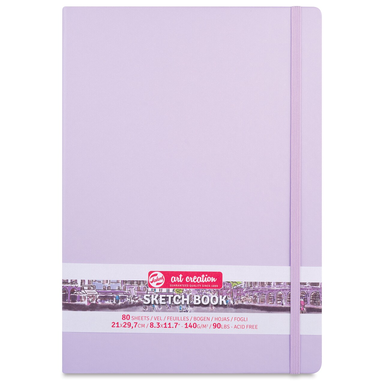 Talens Art Creations Sketchbook - Pastel Violet, 11.7" x 8.3"